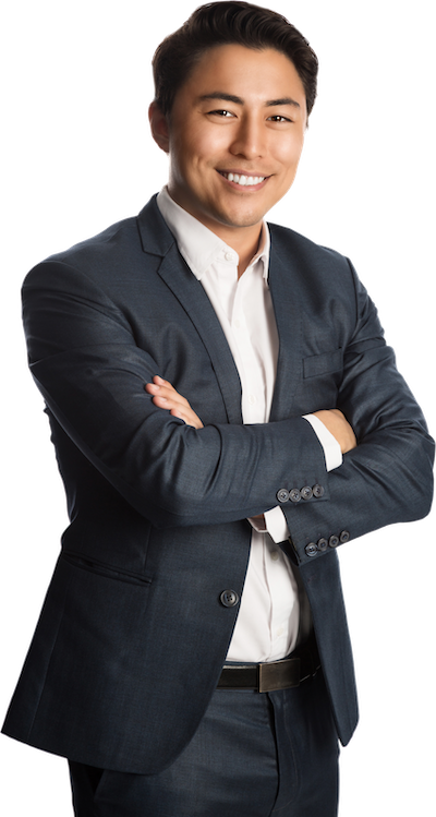 Real Estate agent posing